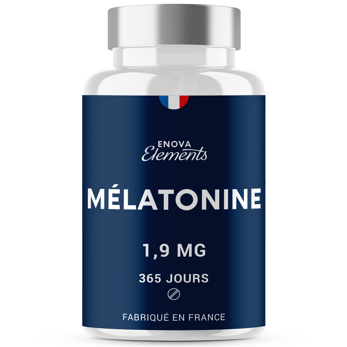 MÉLATONINE 1,9MG - Endormissement, Sommeil, Jetlag – Laboratoires Enova
